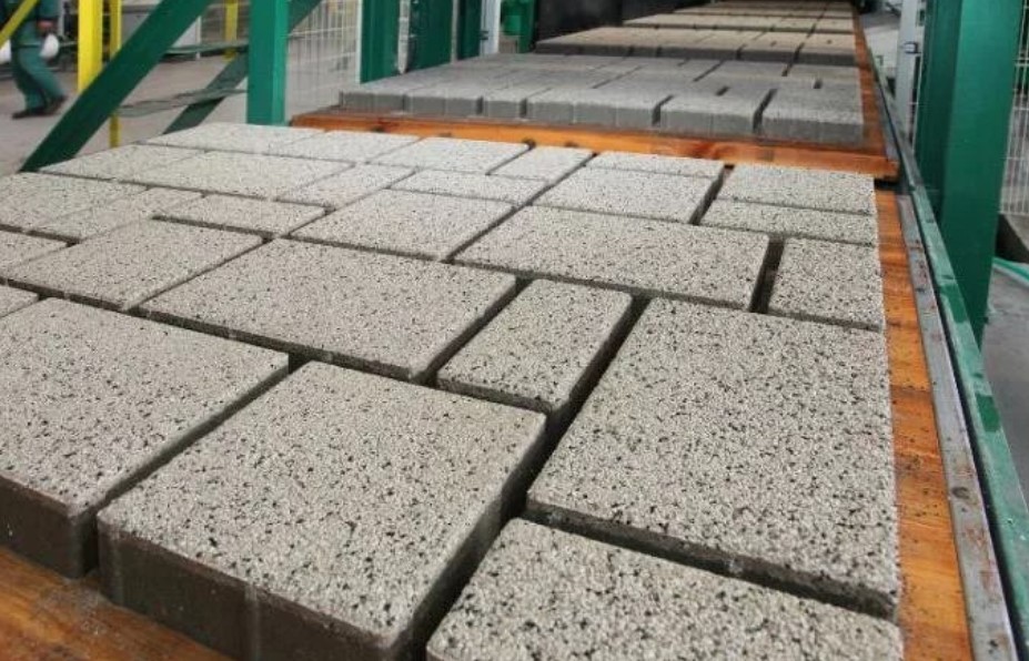 Открытие цеха по производству брусчатки