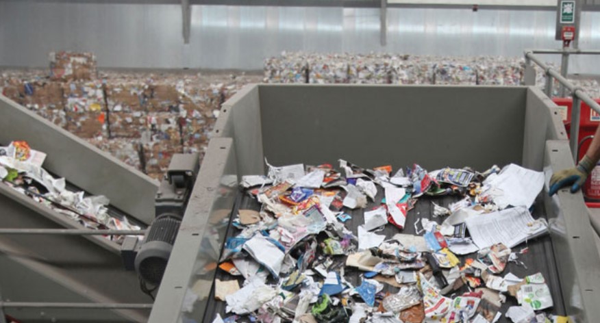 Завод по переработке бумаги