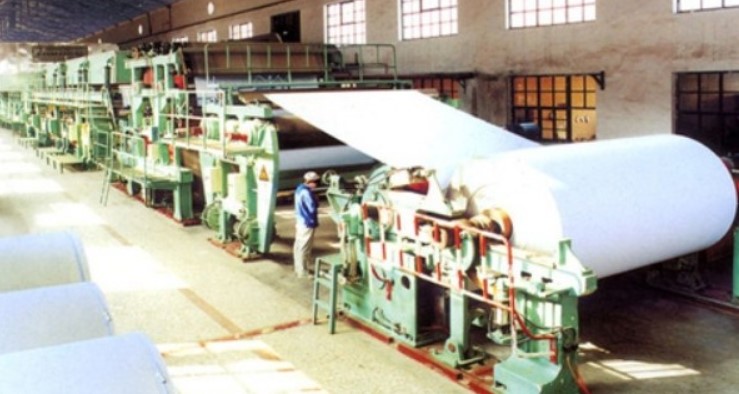 Цех по изготовлению бумаги