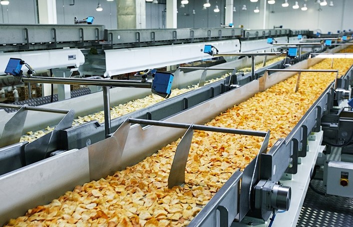 Производство картофельных чипсов: цех, сырье и оборудование