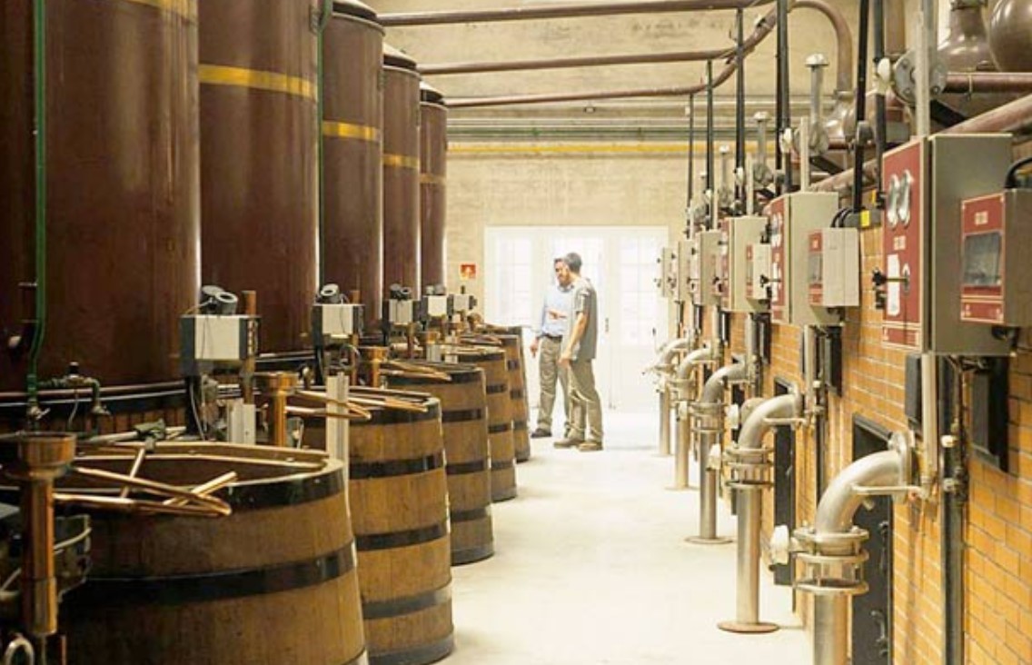 Схема производства коньяка