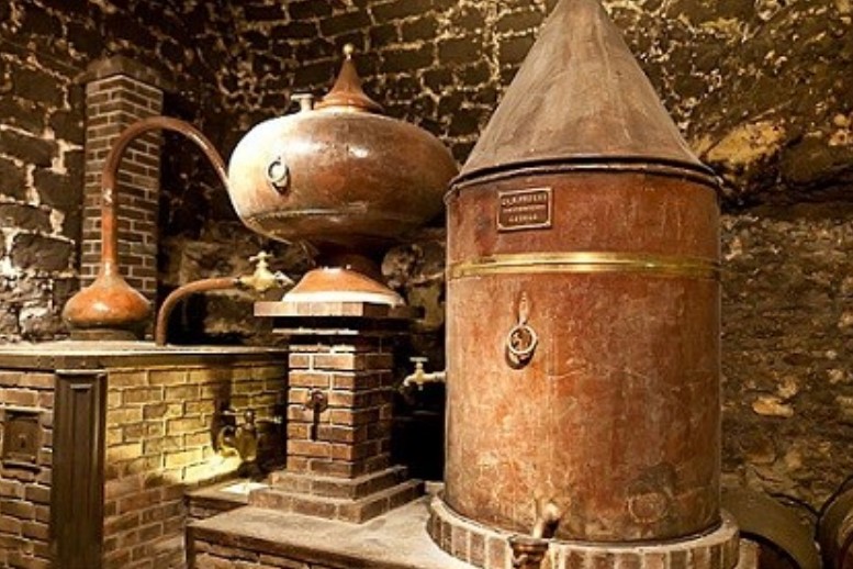 Схема производства коньяка