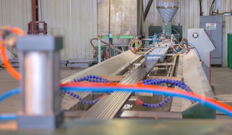 Открытие цеха по производству террасной доски