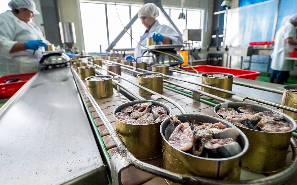 Цех по изготовлению мясных, рыбных и овощных консервов