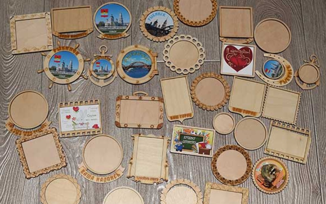 Изготовление магнитов на холодильник