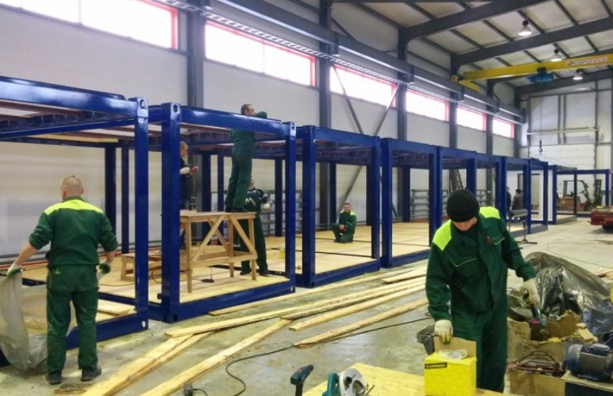 Производство модульных зданий