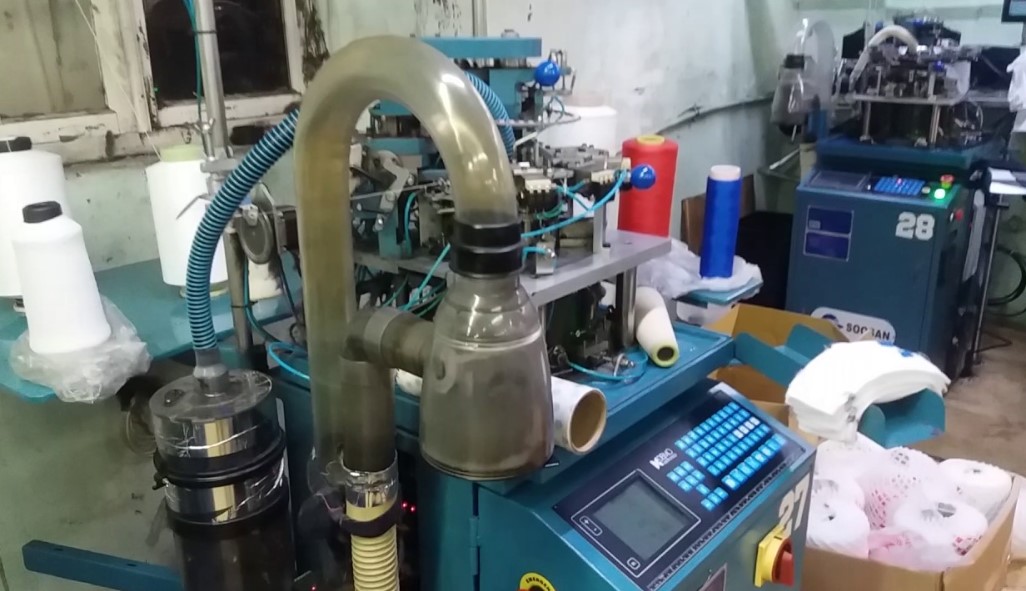 Открытие цеха по изготовлению носков