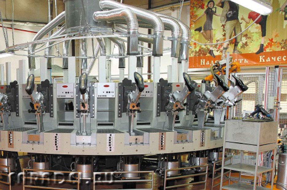 Оборудование для производства обуви