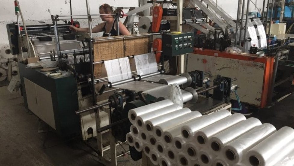 Открытие цеха по производству пакетов