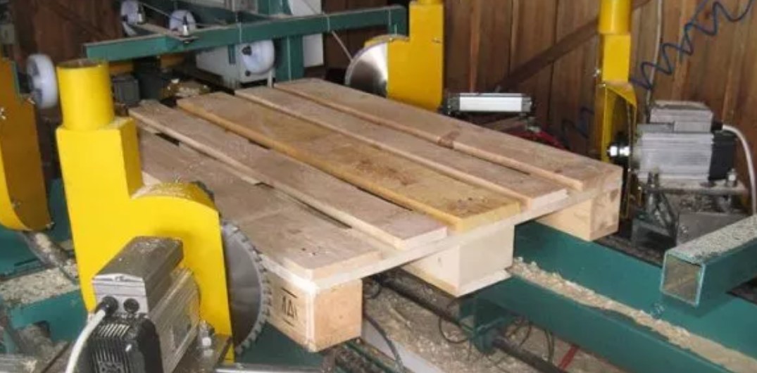 Цех по производству паллет