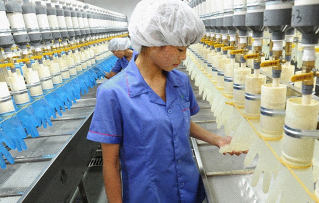 Производство нитриловых перчаток