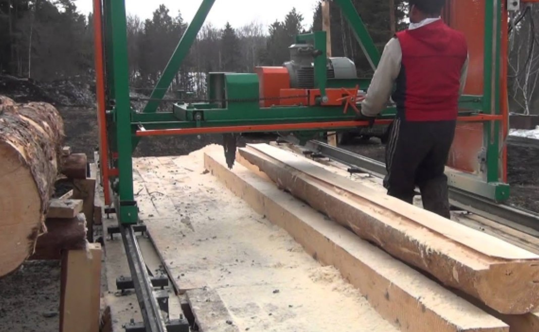 Открытие пилорамы