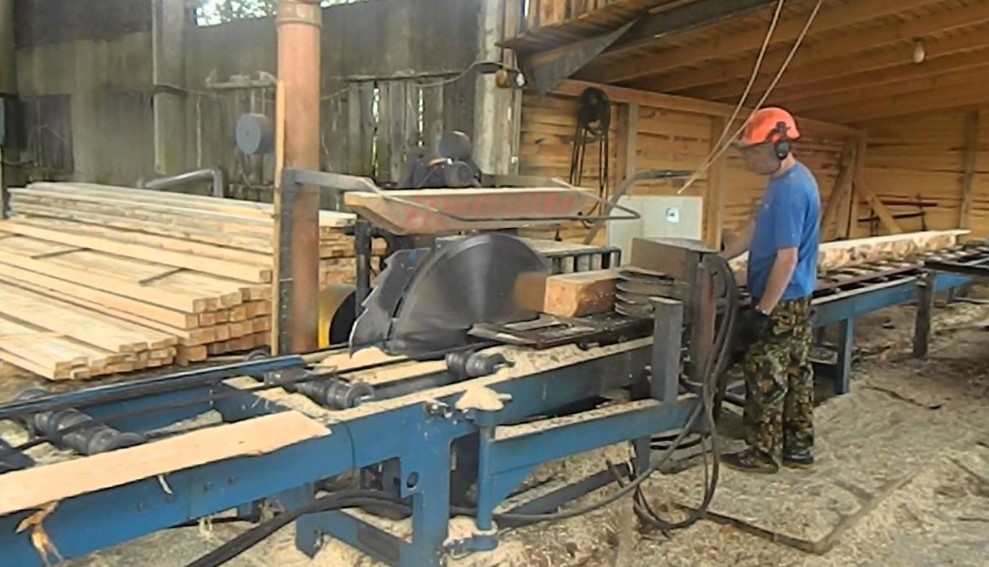 Открытие пилорамы