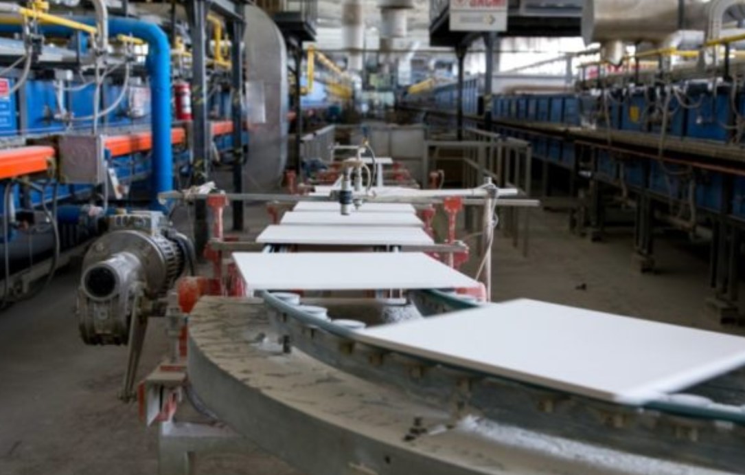 Открытие цеха по изготовлению керамической плитки