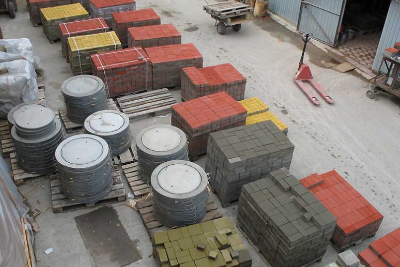 Цех по изготовлению тротуарной плитки