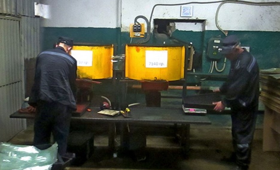 Цех по изготовлению резиновой плитки