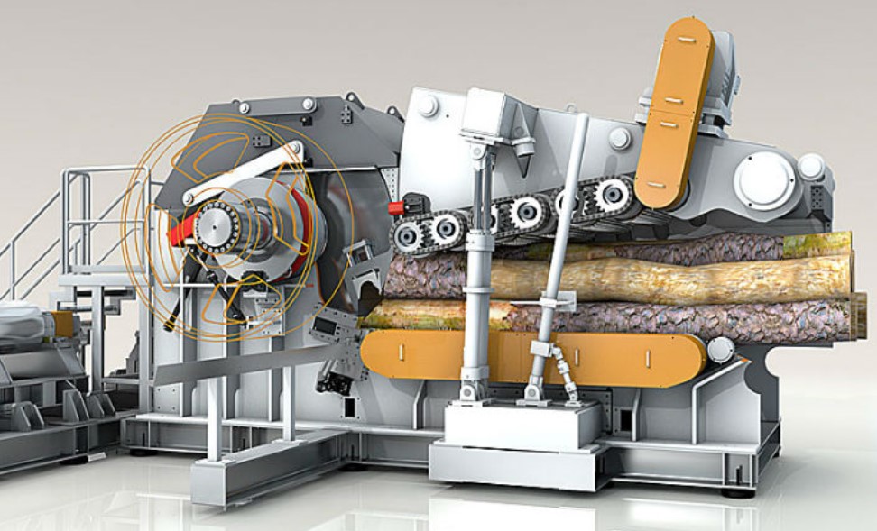 Рубительная машина для производства щепы