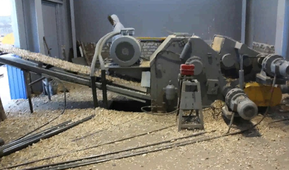 Рубительная машина для производства щепы