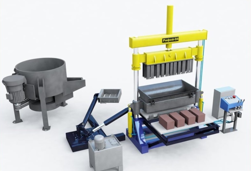 Станок для изготовления шлакоблоков