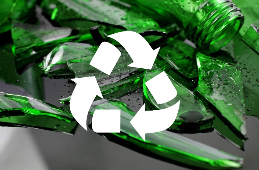 Открытие цеха по переработки стекла