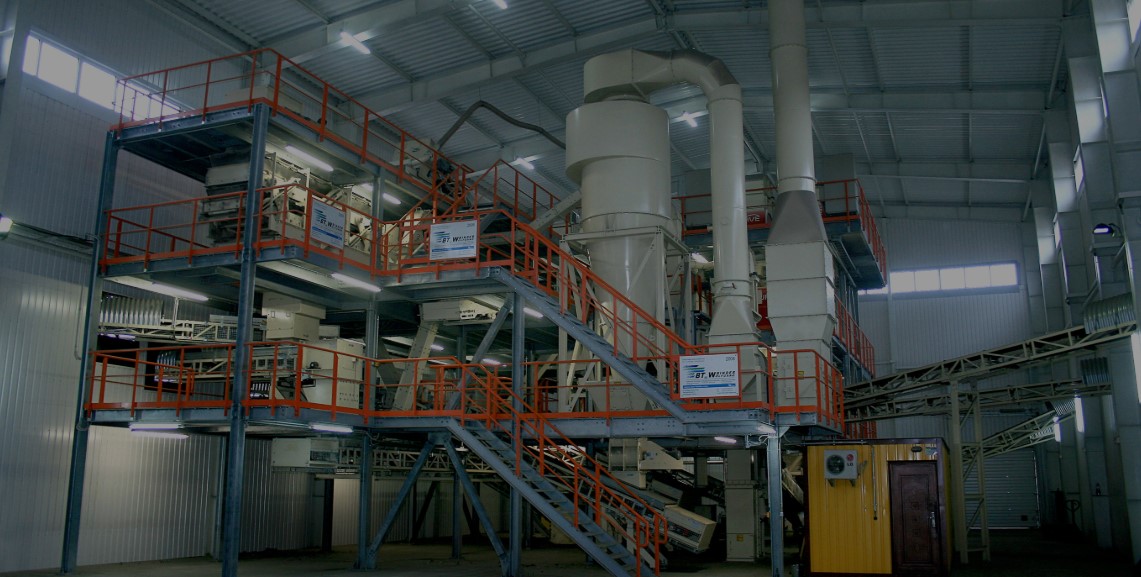 Открытие цеха по переработки стекла