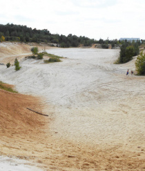 Люберецкий кварцевый песчаный карьер
