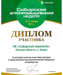 Сибирский перепелъ
