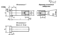 Заклепки пустотелые и полупустотелые ГОСТ 12638-12643