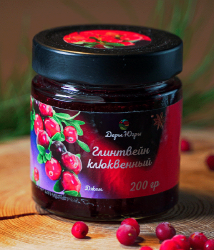 Глинтвейн клюквенный из дикорастущей лесной клюквы 200 гр