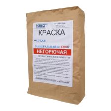 Краска НевоСтрой "СУХАЯ МИНЕРАЛЬНАЯ-нг". Негорючая км0