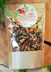 Основа для грибного супа из сушеных белых грибов боровиков с овощами и приправами 60гр