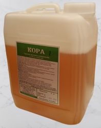 Кора - Щелочное пенное средство для удаления смол, сложных жировых отложений и нагаров. Очистка термокамер, кухонной техники. Коммерческий клининг.