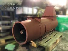 Горизонтальные циклоны-искрогасители ЦГ для систем аспирации и вентиляции