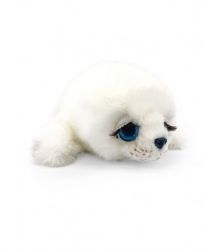 Мягкая игрушка нерпа Байкал с ресницами, 25см, Mi030