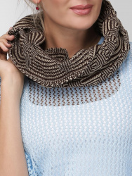 ШАРФ-СНУД ВЯЗАНЫЙ