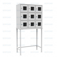 Шкафы абонентские на подставке с окошками