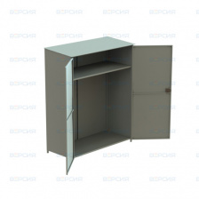 Шкаф для уборочного инвентаря (с полкой)