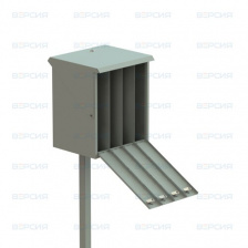 Ящики почтовые групповые (4 / 5 / 6 / 8 / 10 /12 ячеек)