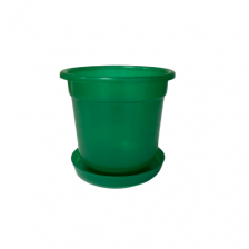 Горшок цветочный с поддонником 0,4 литра