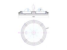 Фонтан FC "Воин - освободитель" со скамьей 10400