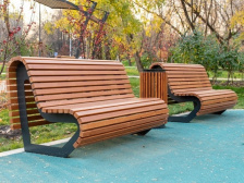 Скамейка парковая Новая волна