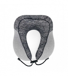 Подушка для перелетов с эффектом памяти, темный графит, Mi156