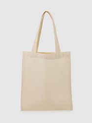 Шоппер Диагональ Суровая 100% Хлопок 210г 40х34см Ручки 60см