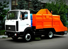 Механическая подметально-уборочная машина ПУМ-69.04