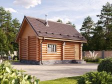 Баня 4х6 «Русская баня»