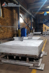 Весы платформенные электронные из нержавеющей стали ВП-П 10000 кг (10 тонн)