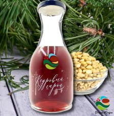 Кедровый сироп из молодых кедровых шишек 300 гр