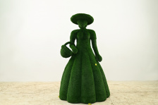 Топиарная фигура леди Барбара, h=196см - газон Eco