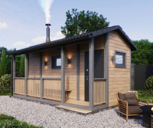 Модульная баня 2х6 «Классика»