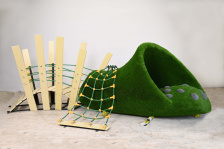 Топиарная фигура Большая Ракушка — газон DELUXE+ECO